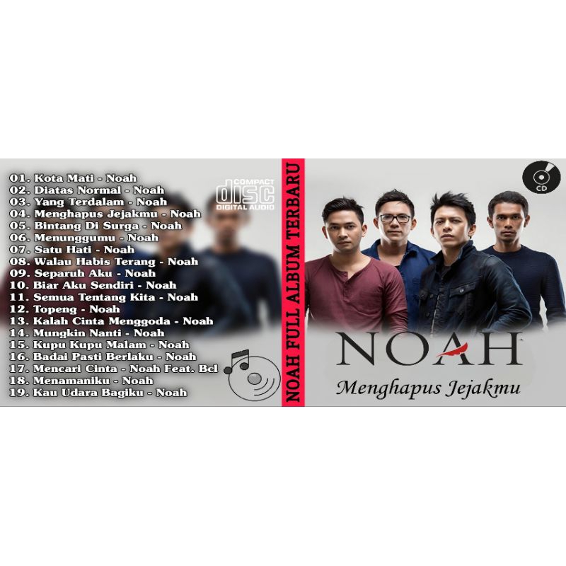 Kaset CD mobil terbaru album NOAH paling dicari - kaset CD termurah - kaset viral