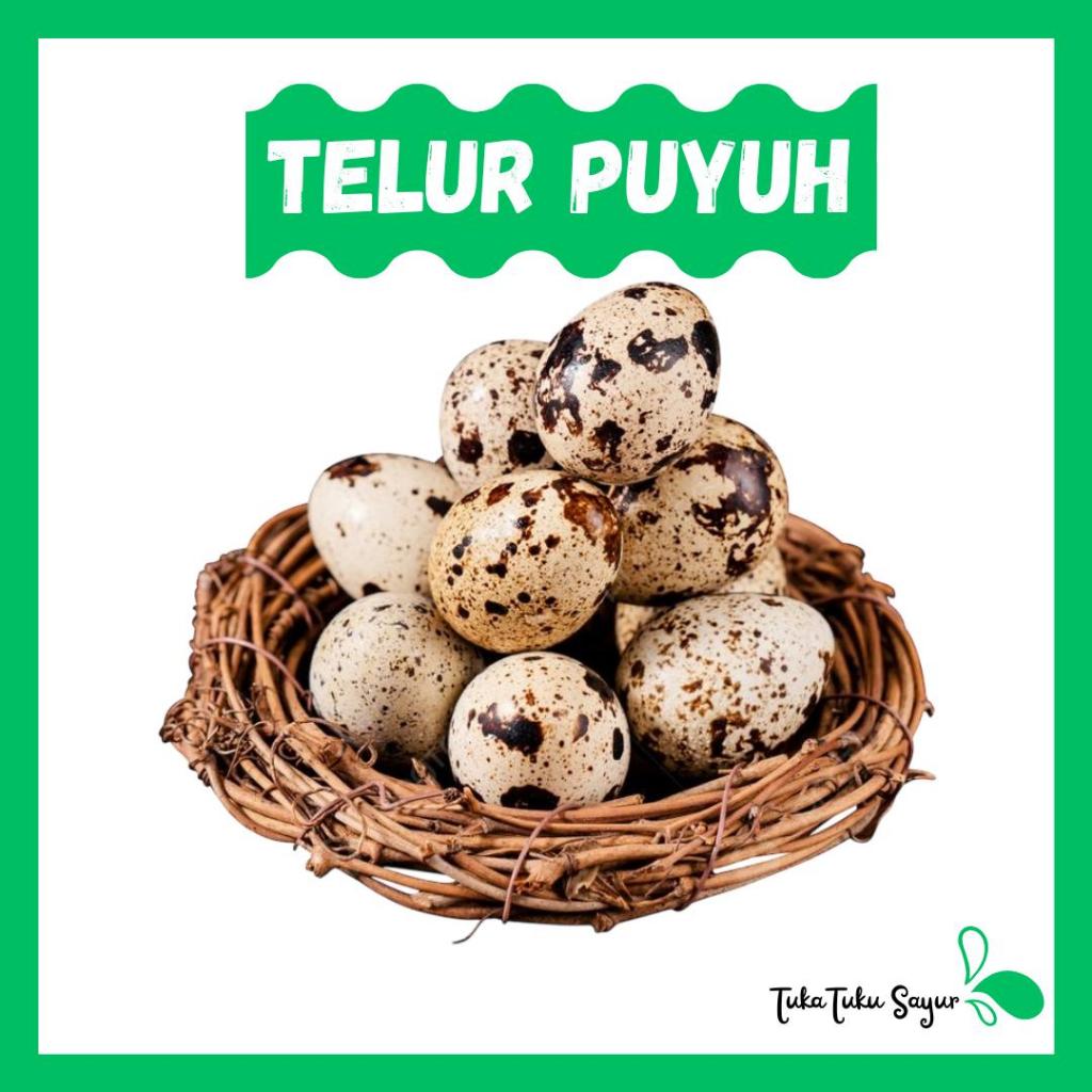 

TELUR PUYUH MATANG ISI 10 PCS - TukaTuku Sayur