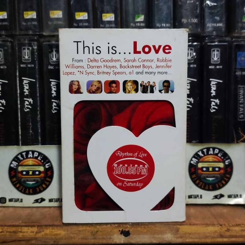Kaset Pita - This Is Love - Kompilasi Barat - Delta Goodrem - Sarah Conor - Robbie Williams - Darren