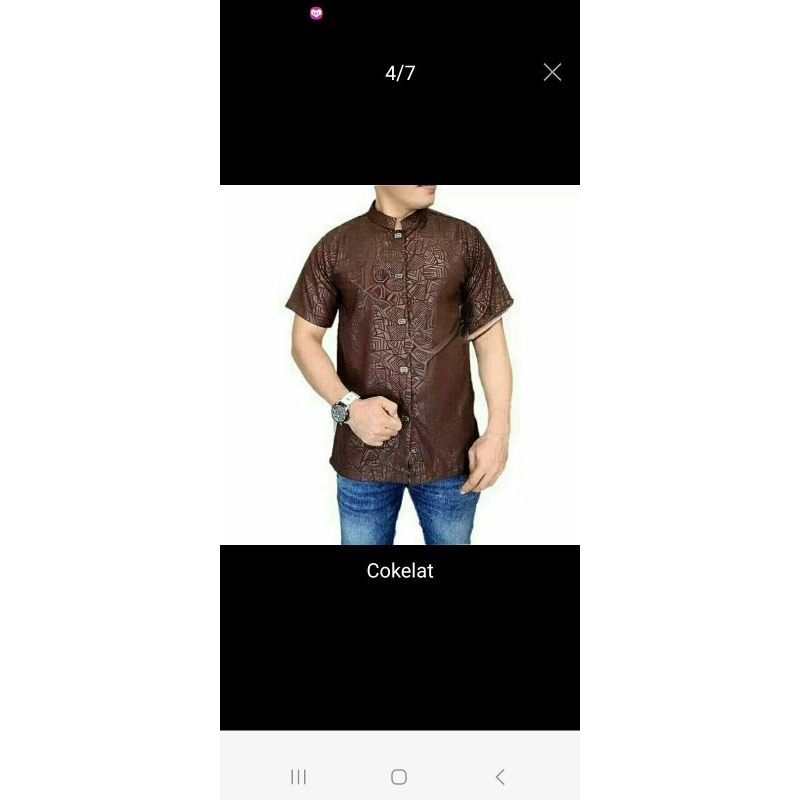 koko sultan emboss lengan pendek uk jumbo