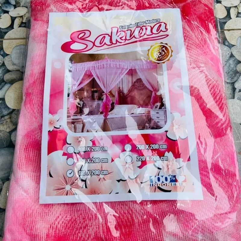 KELAMBU TIDUR SAKURA // KELAMBU TILAI SEGI, KELAMBU ANTI NYAMUK