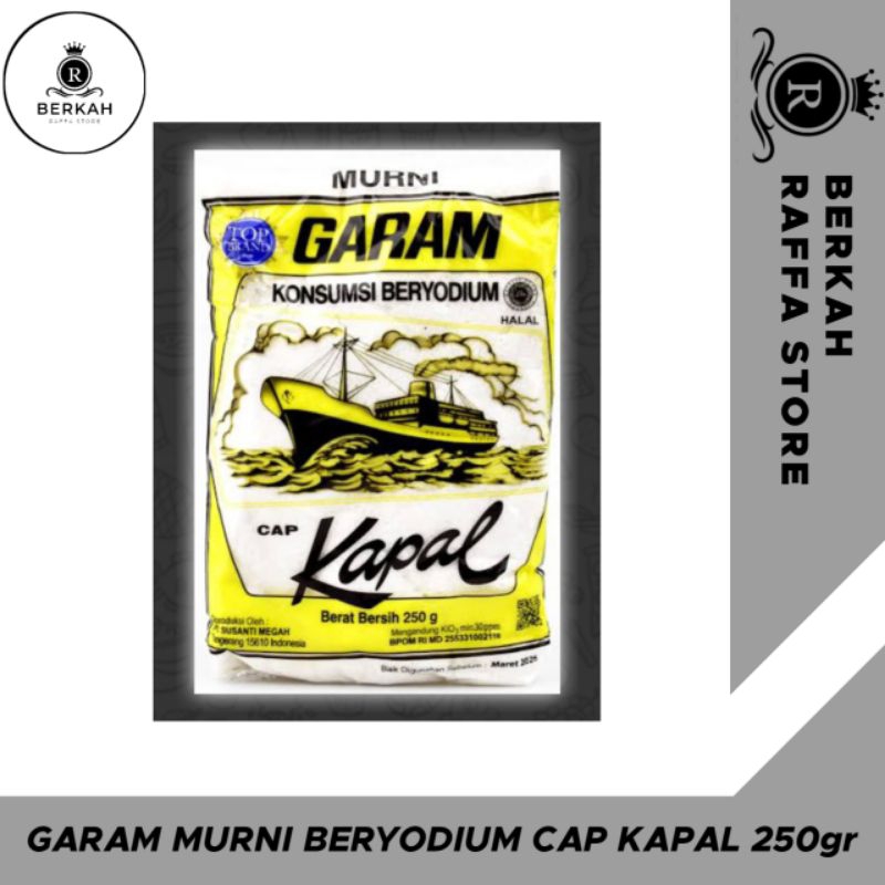 

GARAM DAPUR MURNI CAP KAPAL 250 GR