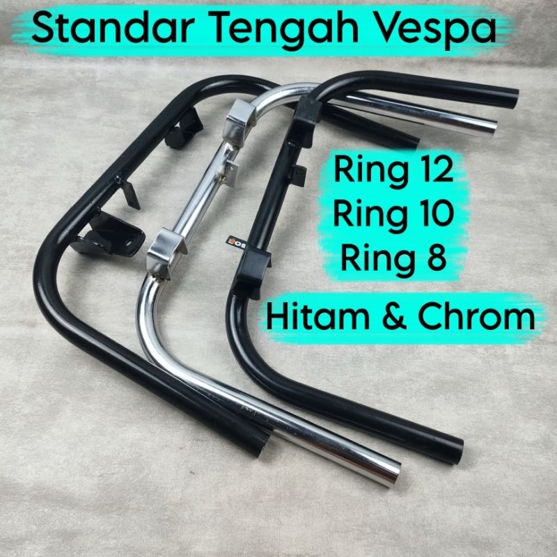 Standar Tengah Vespa Px Super Sprint Excel Ring 12 10 8
