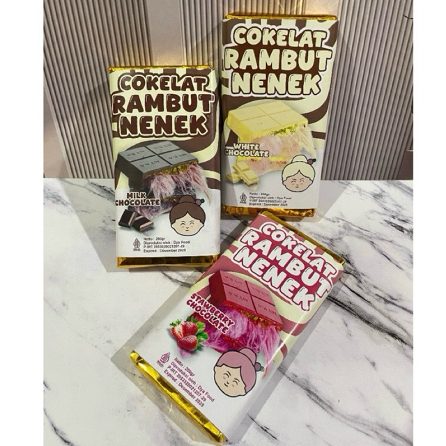 

TERBARU!! Coklat RAMBUT NENEK/Coklat isi arumanis viral,3rasa