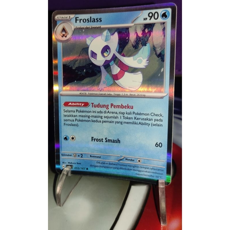 Pokemon Indonesia - FROSLASS (RARE)