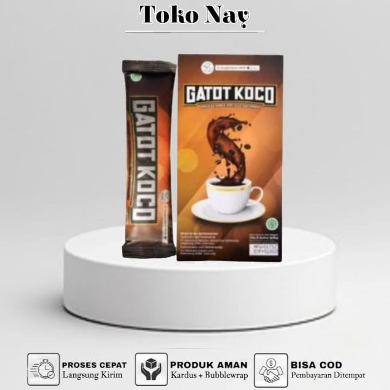 

KOPI GATOT KOCO ORIGINAL 1BOX 5 SACHET COFFEE ASLI BPOM BY DR.RICHARD LEE