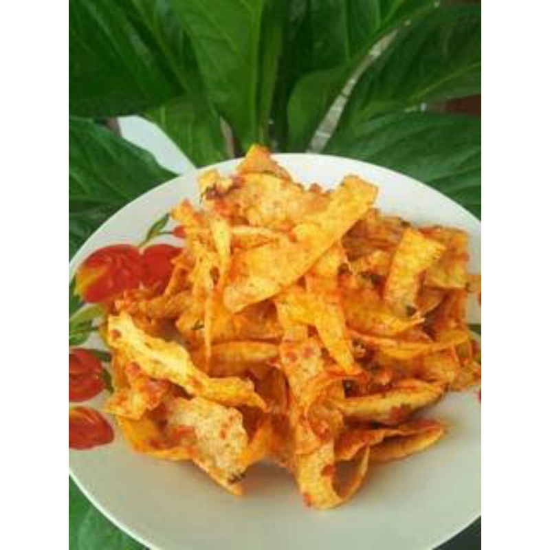 

rubik, keripik singkong, keripik singkong serut, berat 230 gr