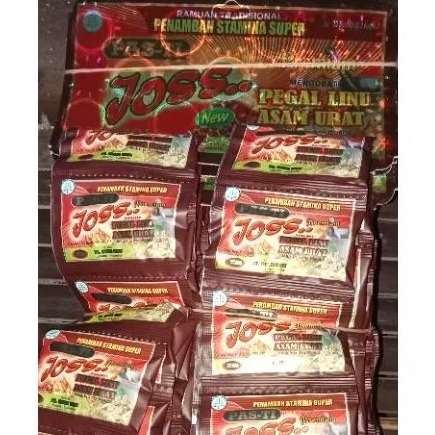 Paket 10 Kapsul Super Joss Asam urat Original