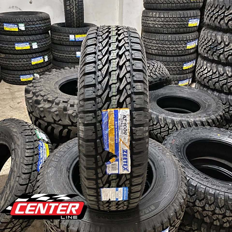 BAN MOBIL ZEETEX AT 215 75 R15 SEMI OFFROAD RING 15 BAN TUBLES AT 1000