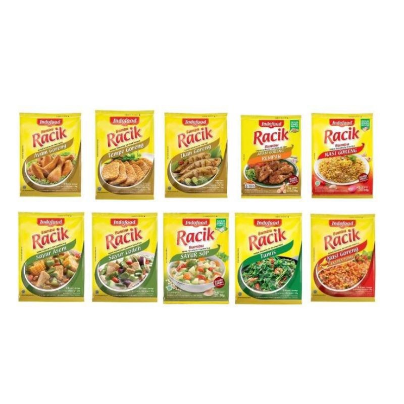

bumbu bubuk/racik bermacam variasi