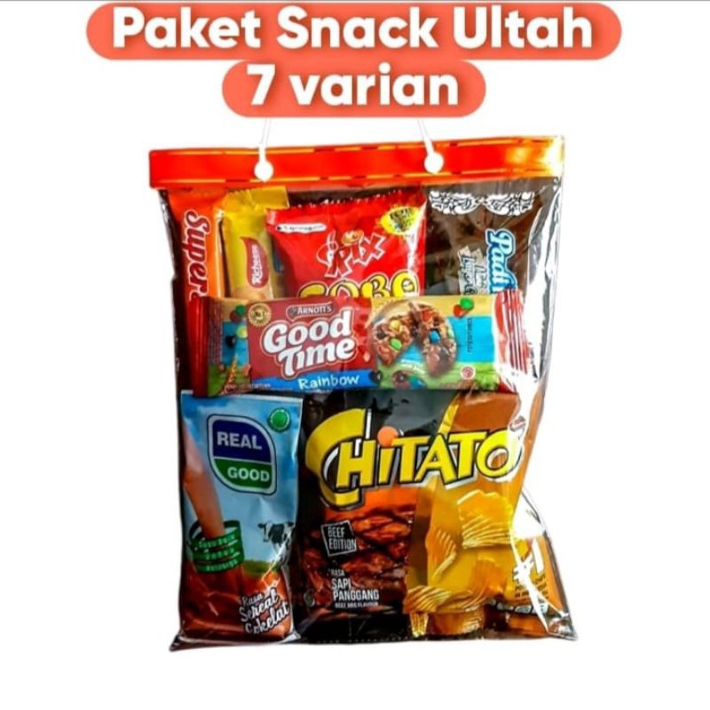 

paket 10 bungkus Snack ulang tahun anak/bingkisan Snack ultah terlaris