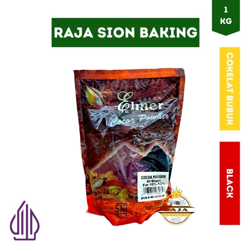 

Elmer African BLACK Fat 10 - 12% Cokelat Bubuk 1 KG