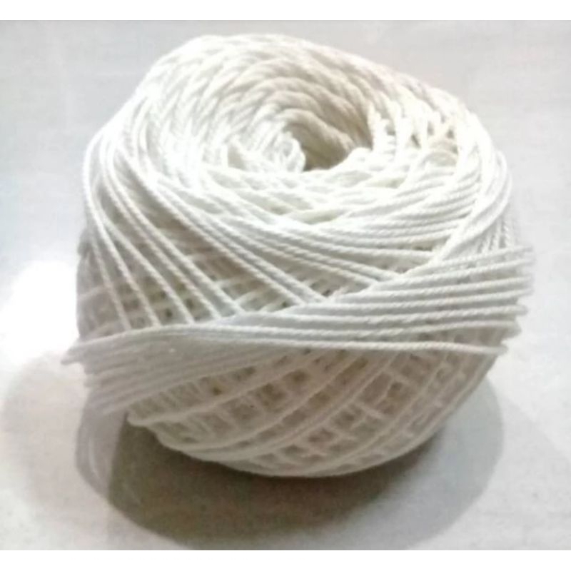 Benang Kasur Tali Gandum / tali bendera / tali bangunantali kasur putih