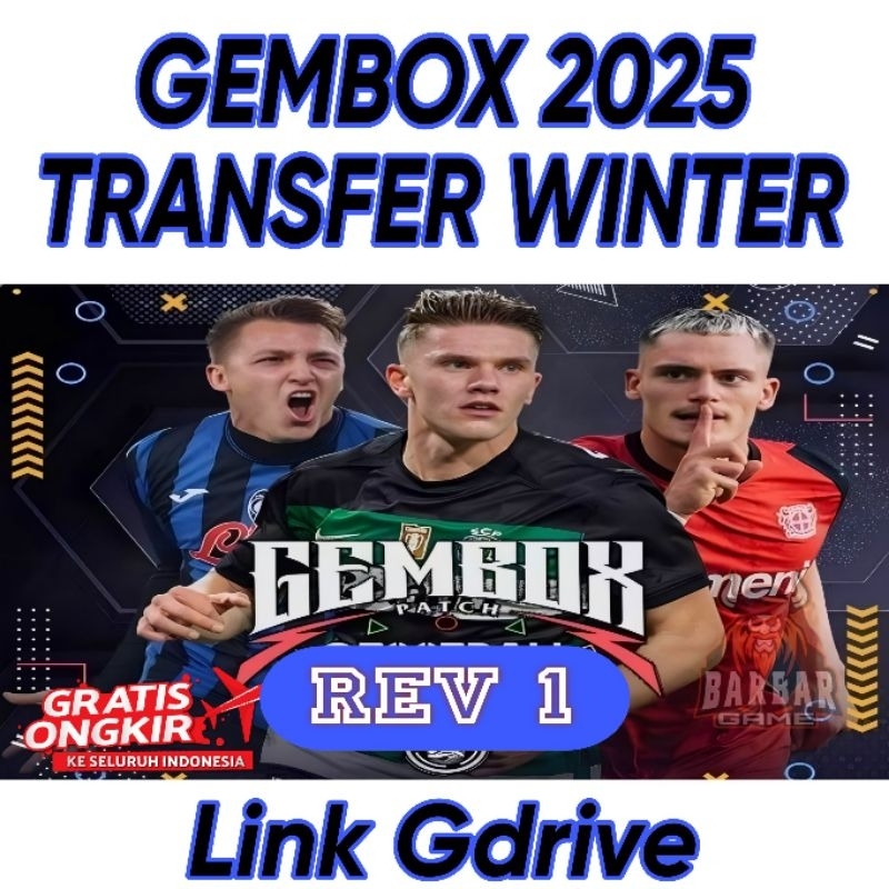 Gembox Terbaru PES 2025 GEMBOX WINTER PS3 FINAL TRANSFER MEI 2025 - sedia game ps2 ps3 ps4 cfw hfw h