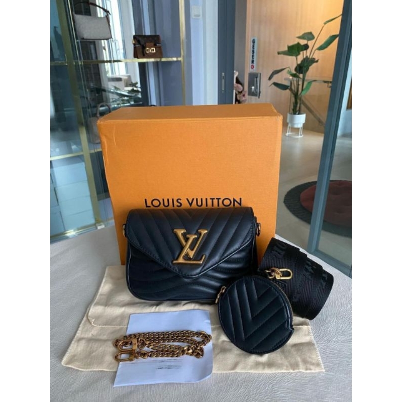 LV Multi Pochette wave black ghw 2021