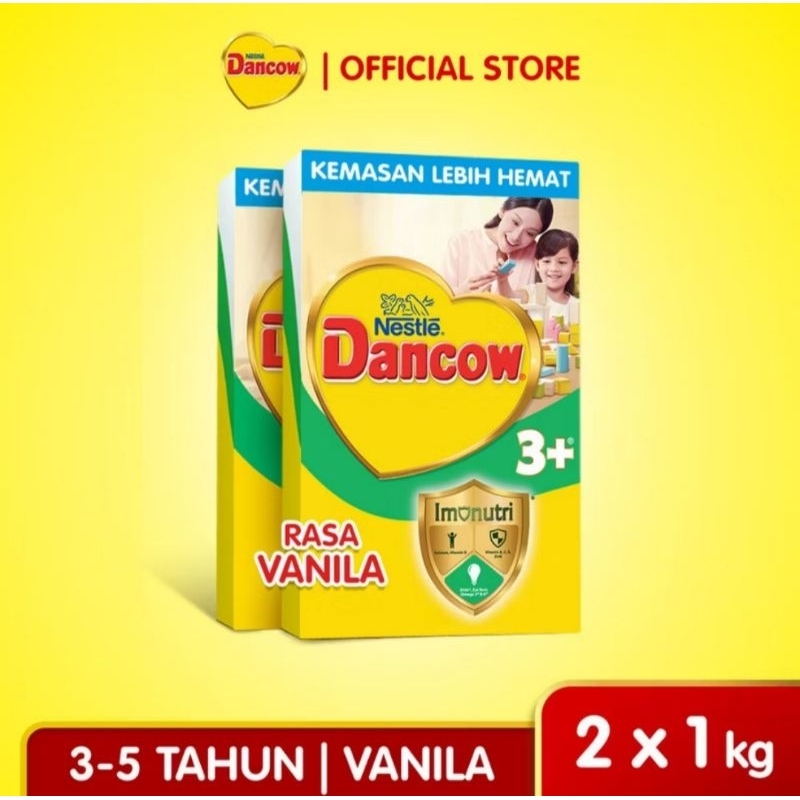 

Dancow 3+ Vanilla ukuran 1kg