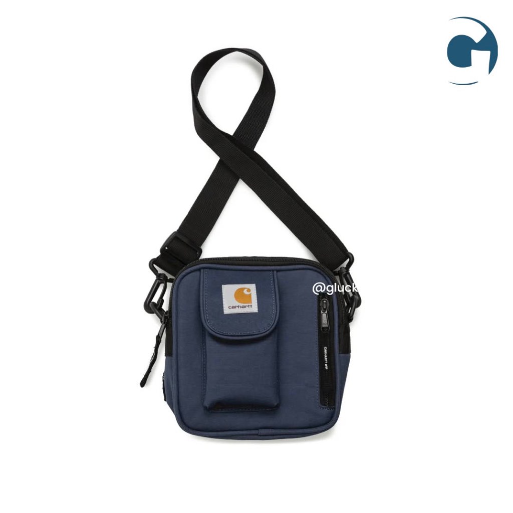 Carhartt WIP, Essentials Messenger Bag in Blue