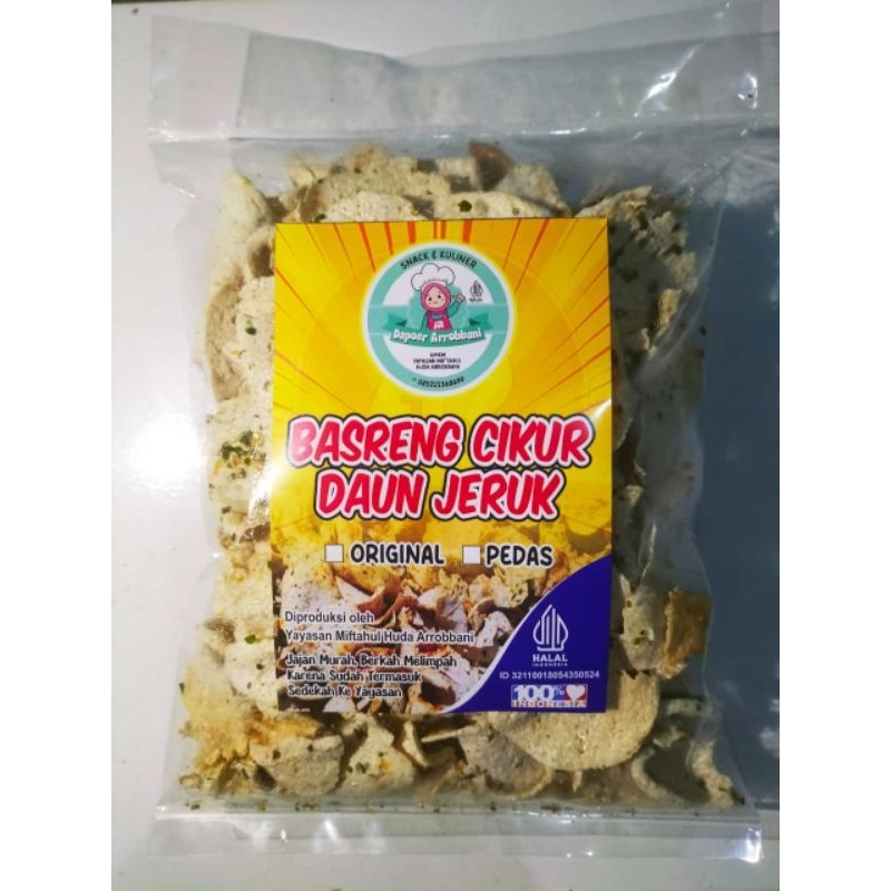 

Basreng Cikur Daun Jeruk Rasa Original