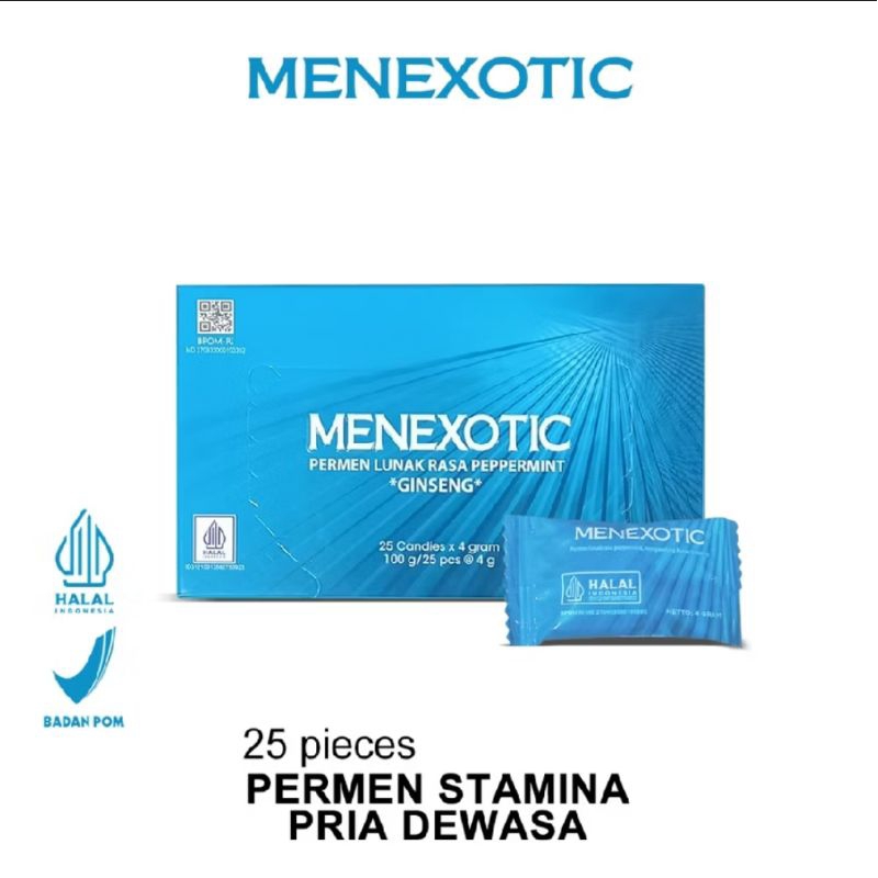 

Permen Pria Menxotic|Mense Xotic|Mens Exotic|MeneXotic Original Candy Stamina 1Box 25pcs
