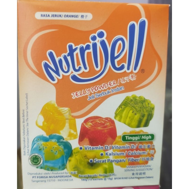 

Nutrijell rasa Jeruk/Orange