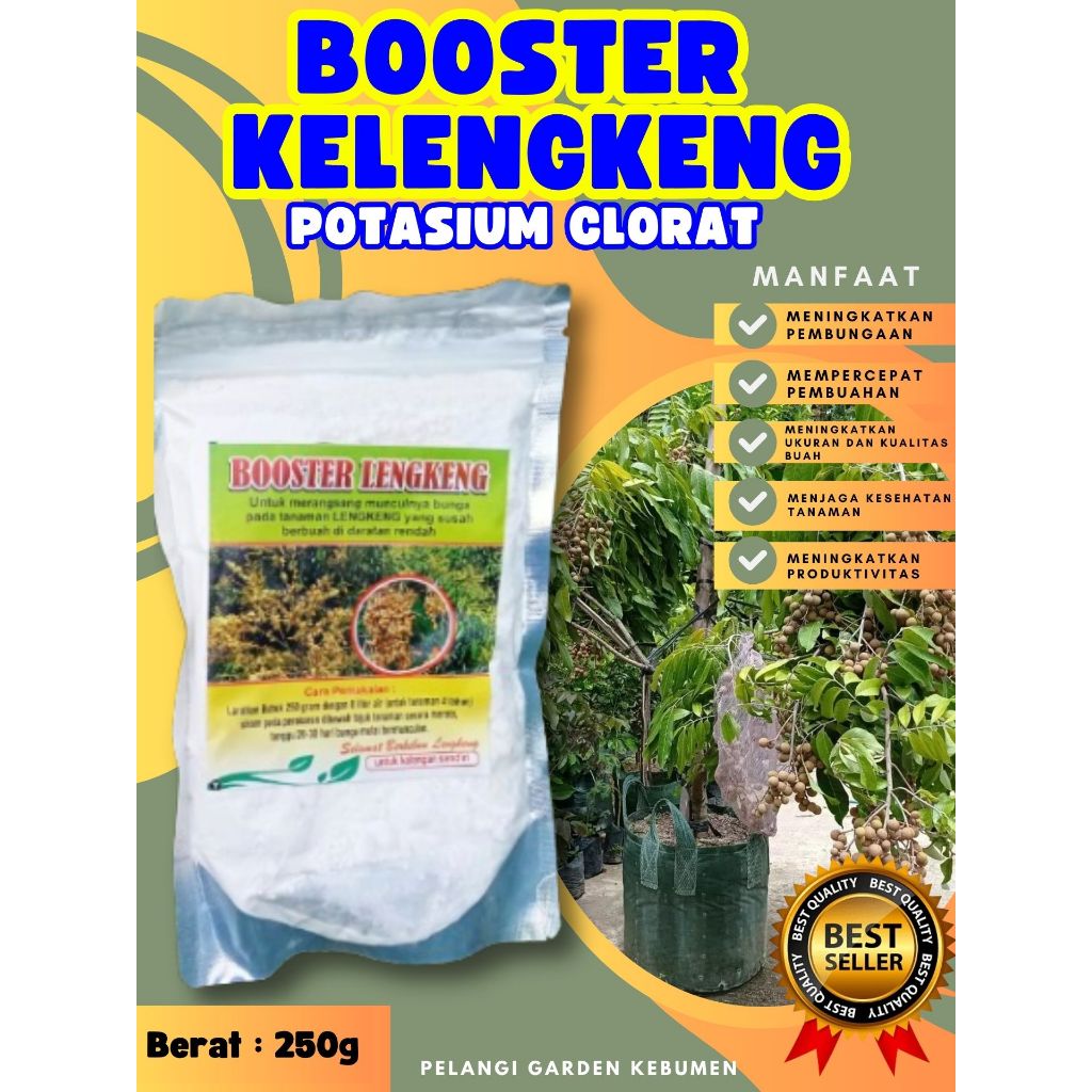 KUALITAS TERBAIK  Booster Kelengkeng Kcl03 Murni, Booster Kelengkeng Kcl03 Murni 1Kg