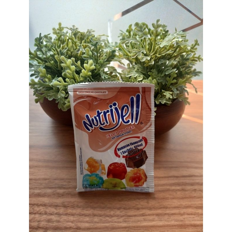 

Nutrijell powder rasa coklat