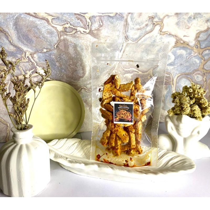 

Basreng Stik Pedas Daun Jeruk (45 gram)