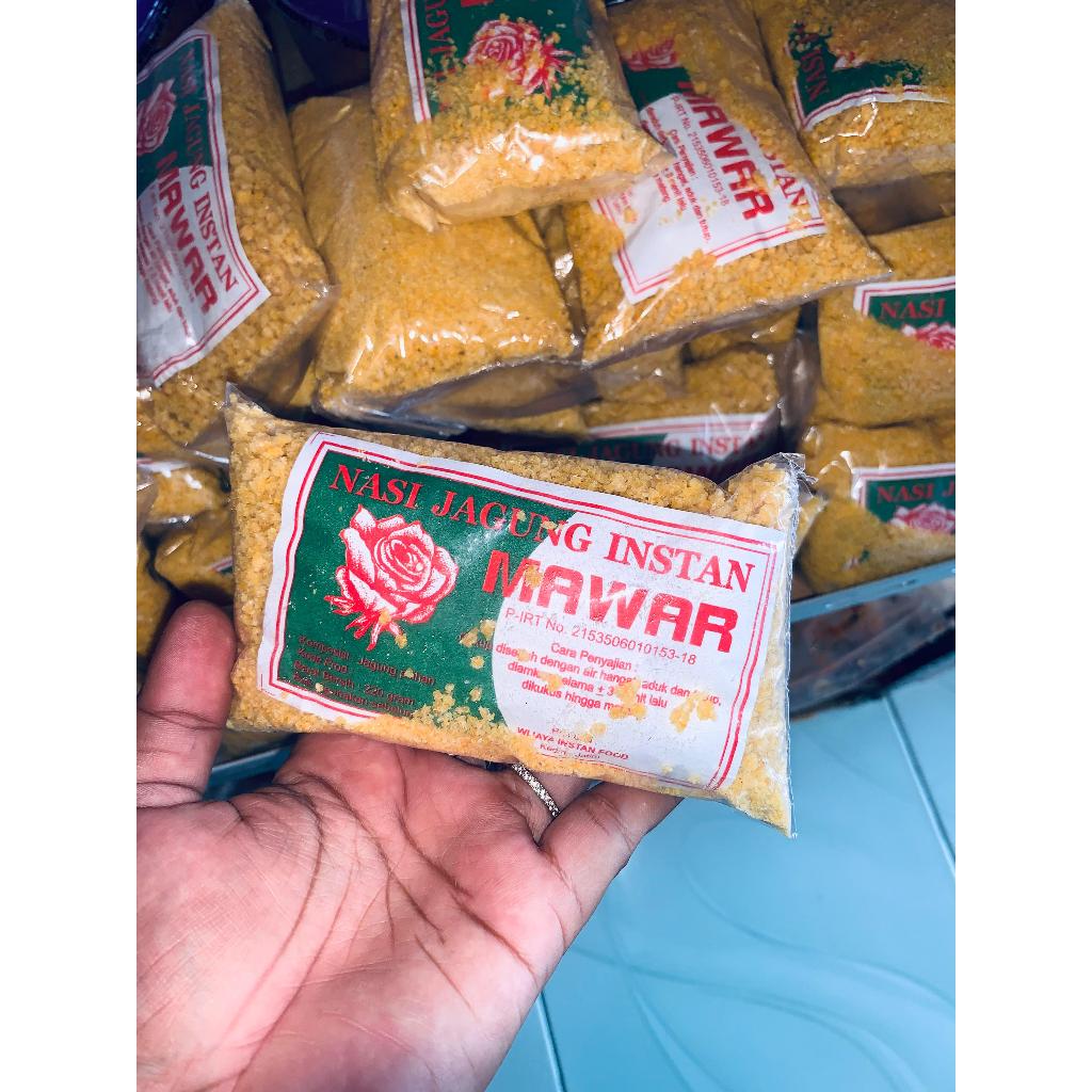 

nasi / beras jagung instan