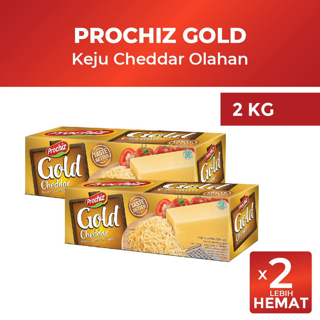 

Keju Prochiz Gold 2KG (2pcs)