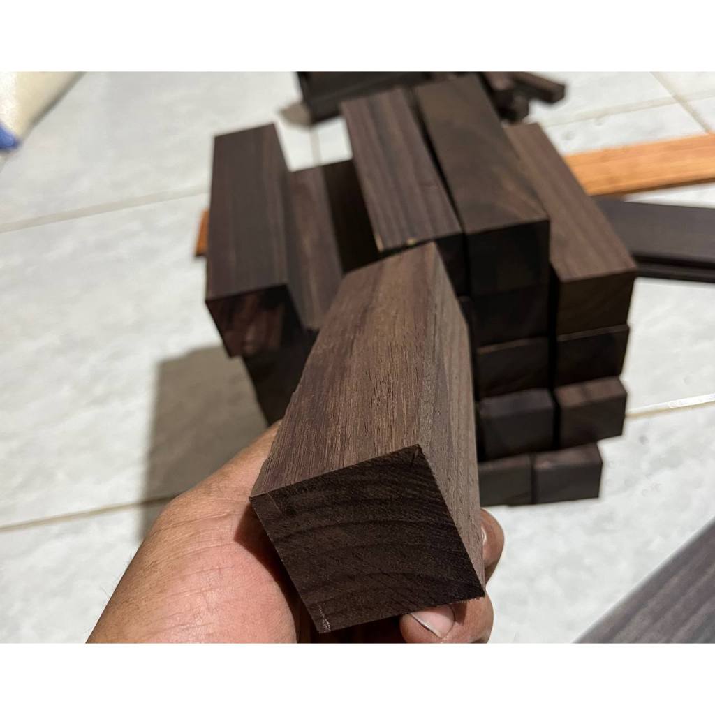 Kayu sonokeling full galih ukuran bisa custom | balok kayu sonokeling