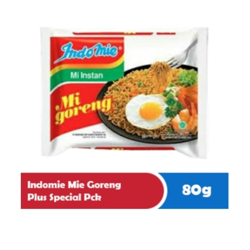 

Indomie Mie Goreng Plus Special Pck 80 g
