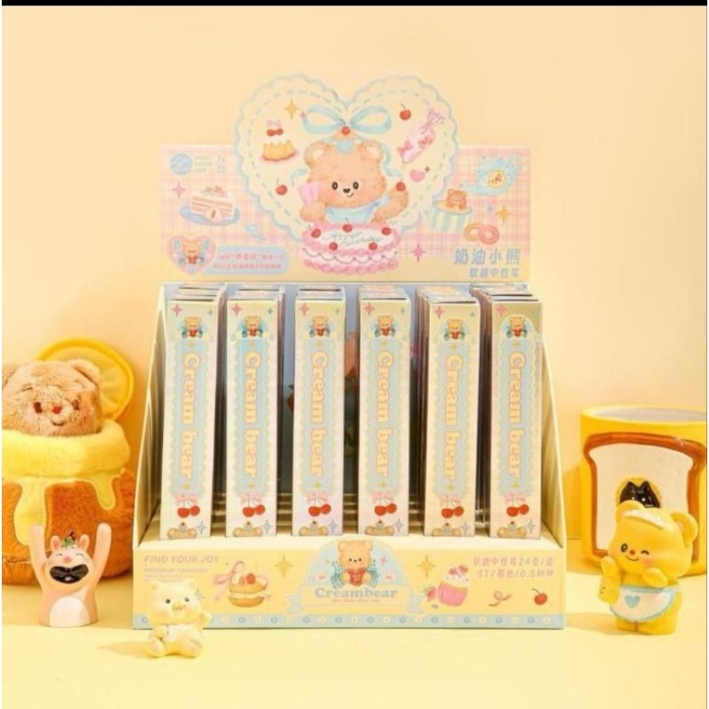 

[COD] Pen BB / sembunyi motif butter bear