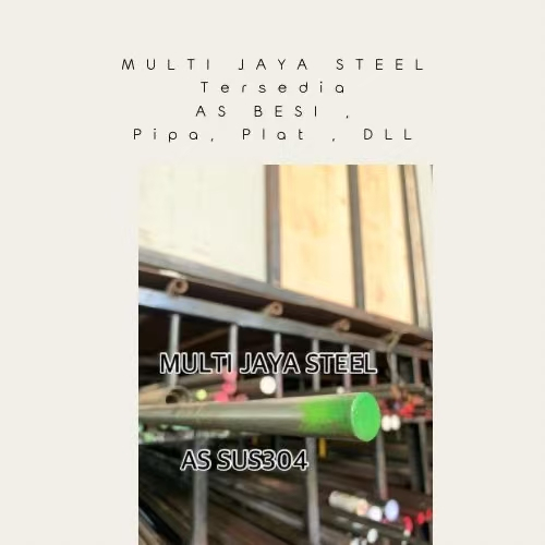 As Sus304 Stainless Steel As Sus304 Stainless Steel Diameter 10mm x Panjang 1000mm