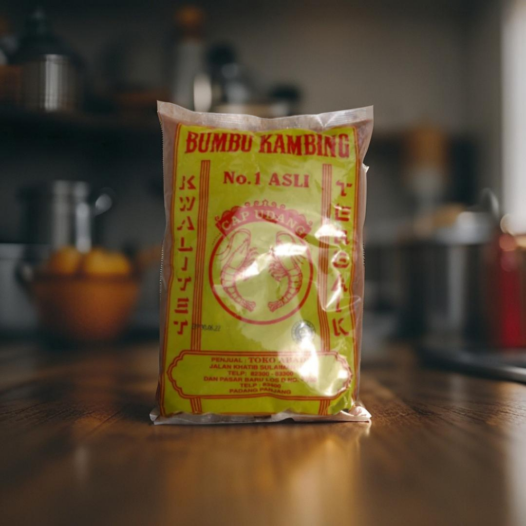 

Bumbu Pemasak Kambing Cap Udang 1kg
