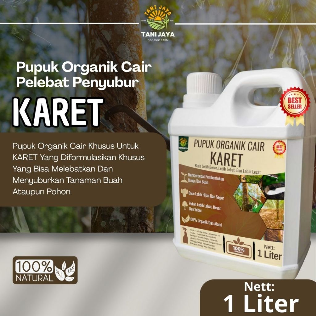Pupuk Karet Mati Getah Booster Karet Memperbanyak Getah Karet Pupuk Karet Penyubur Pohon