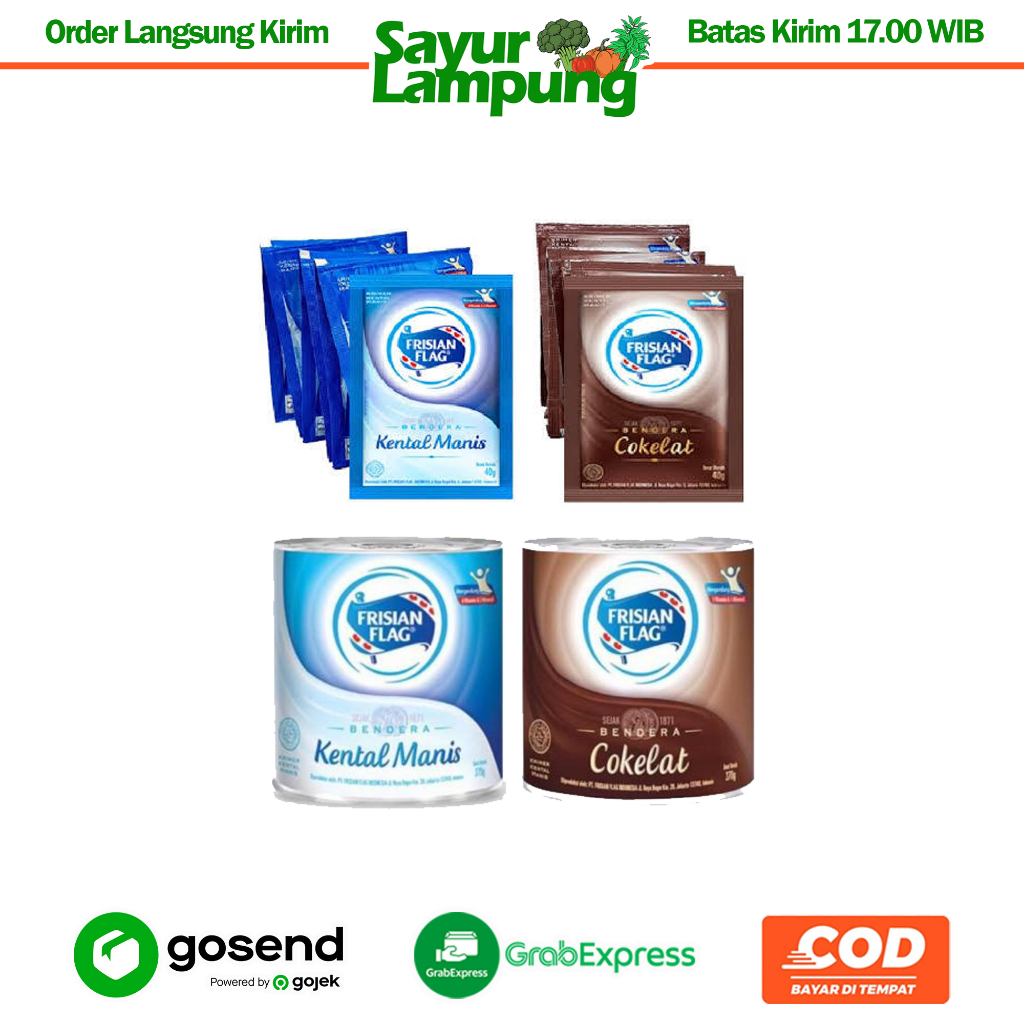 

Frisian Flag Susu Kental Manis - Sayur Lampung