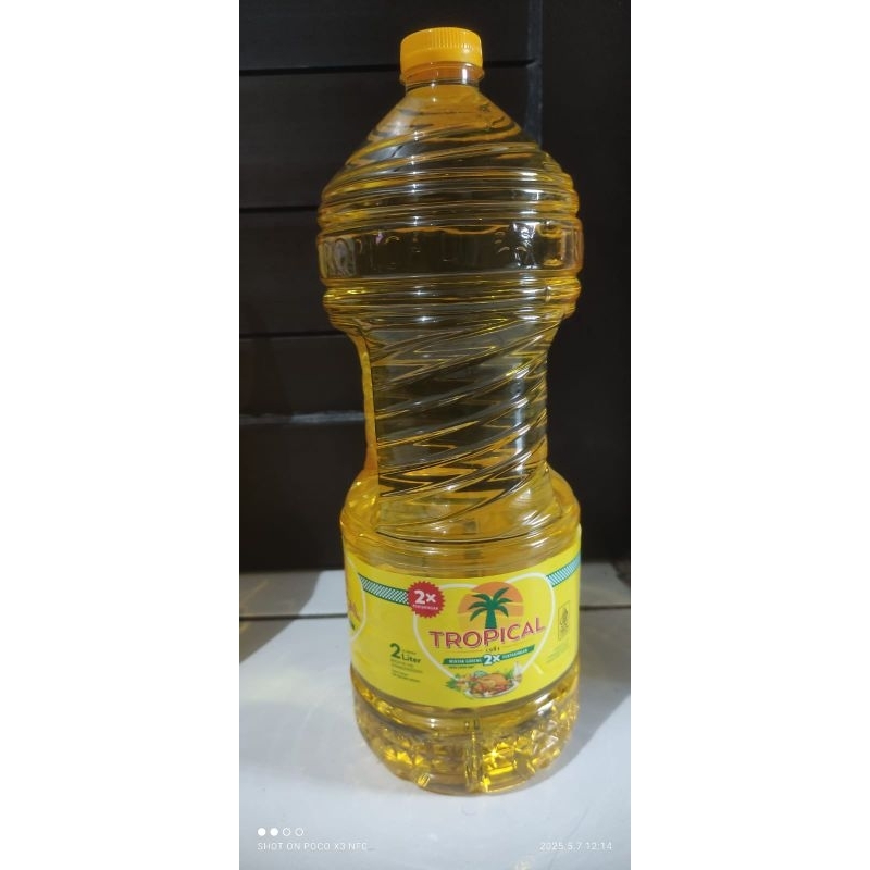 

Minyak goreng tropical 2 liter botol