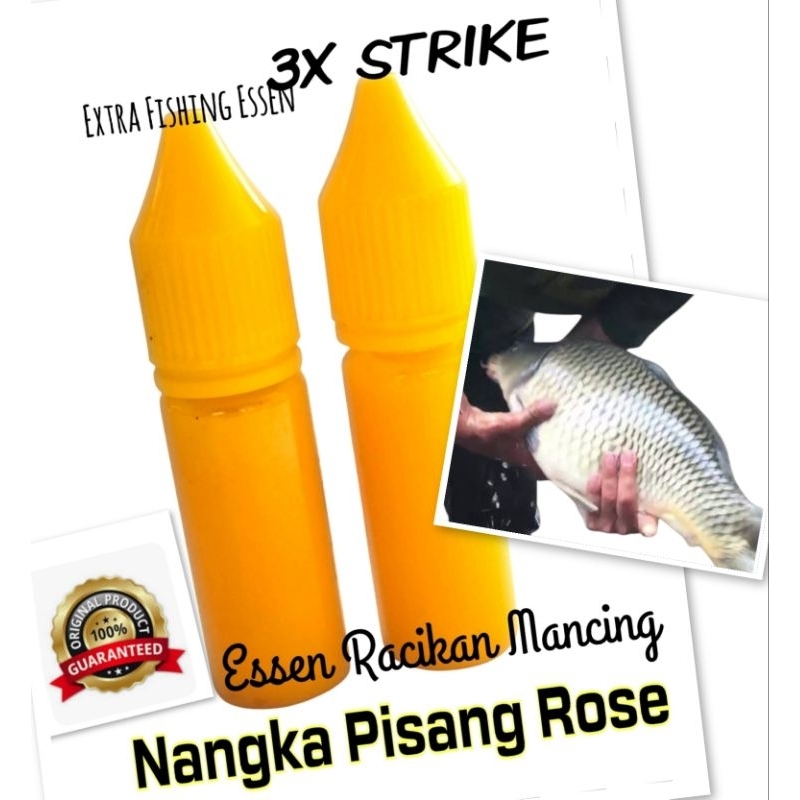 ESSEN GACOR NANGKA PISANG ROSE, Racikan Multi Essen Berkualitas untuk Mancing Mania, Original Pro