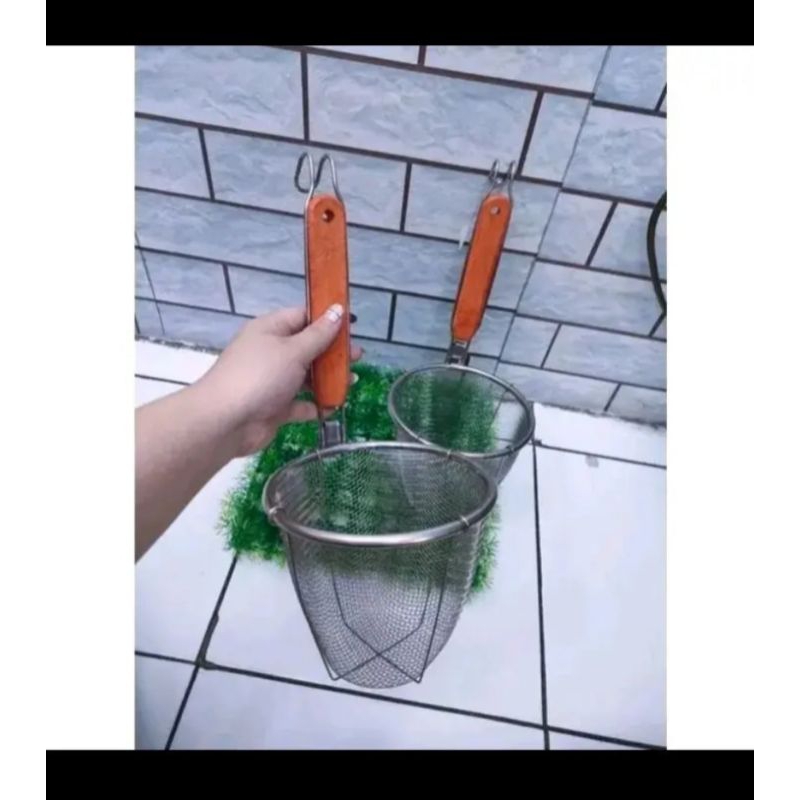 saringan mie kocok/saringan mie ayam/saringan mie stainless/saringan bakmie.