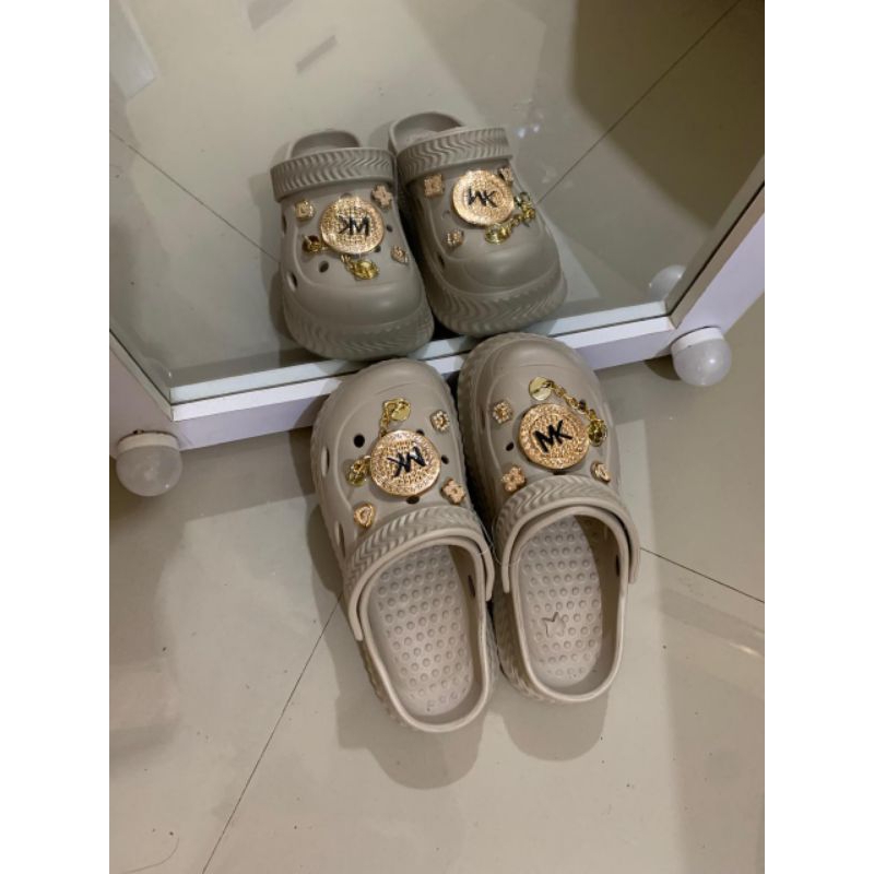 SANDAL SEPATU WEDGES VIRAL JELLY