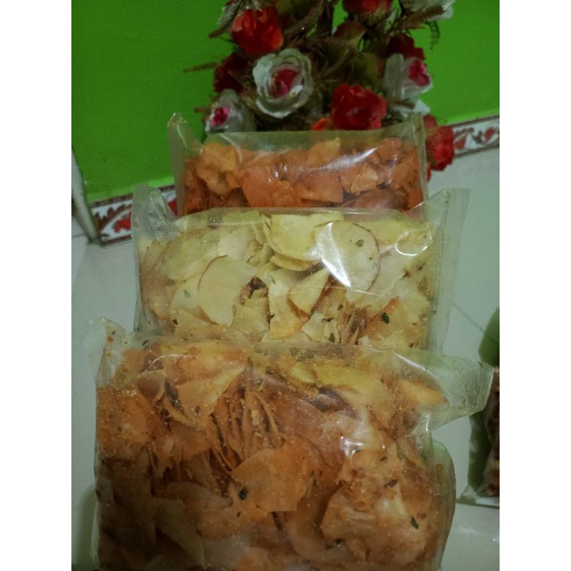 

keripik singkong ukuran besar