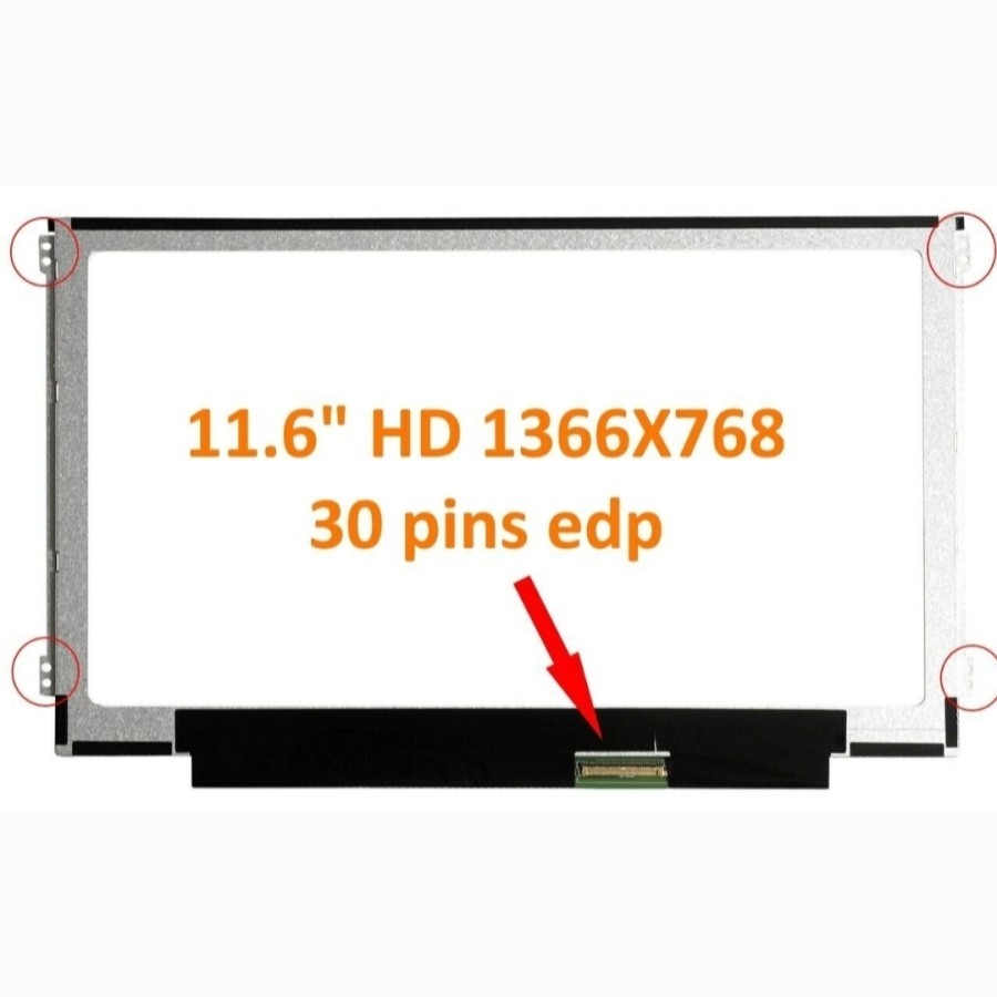 Lcd Led Laptop Samsung Chromebook 4 XE310XBA XE310XBA-K01US 11.6" HD 30 Pin new