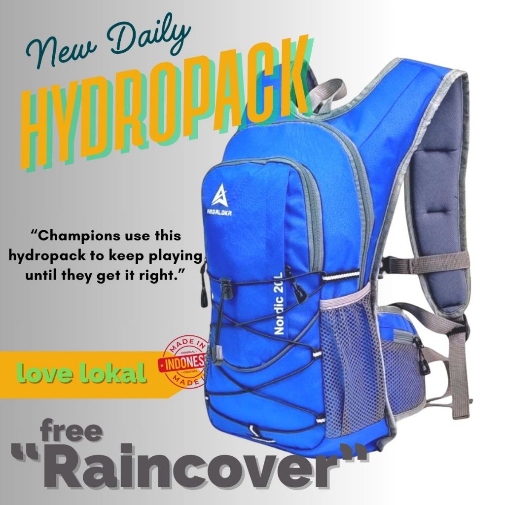 Tas Ransel Pria Tas Hydropack Tas Sepeda Motor Trail