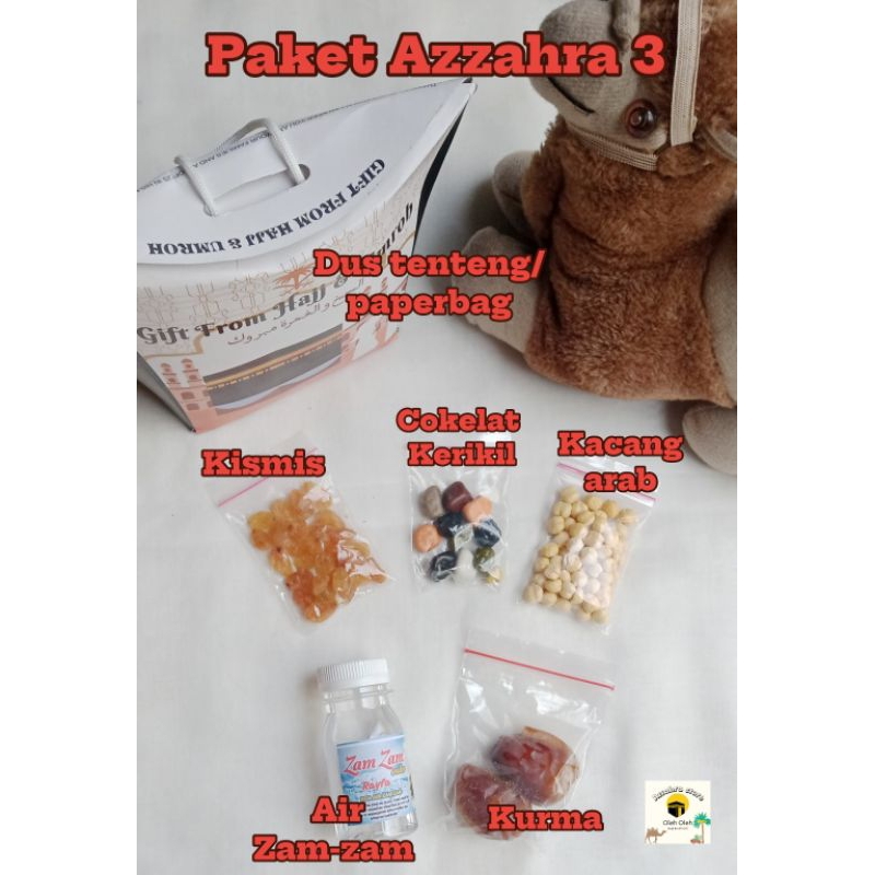 

Oleh - oleh haji dan umroh/ Paket Azzahra 3/ Paket dus tenteng paperbag