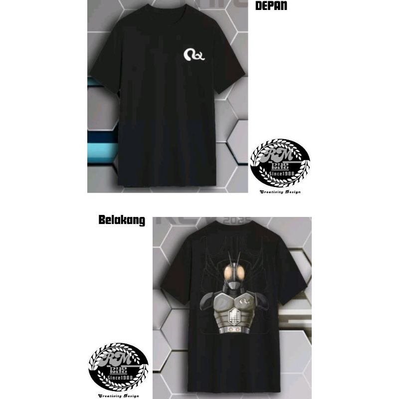 Kaos Distro Series Kamen Rider RX, Ksatria Baja Hitam RX
