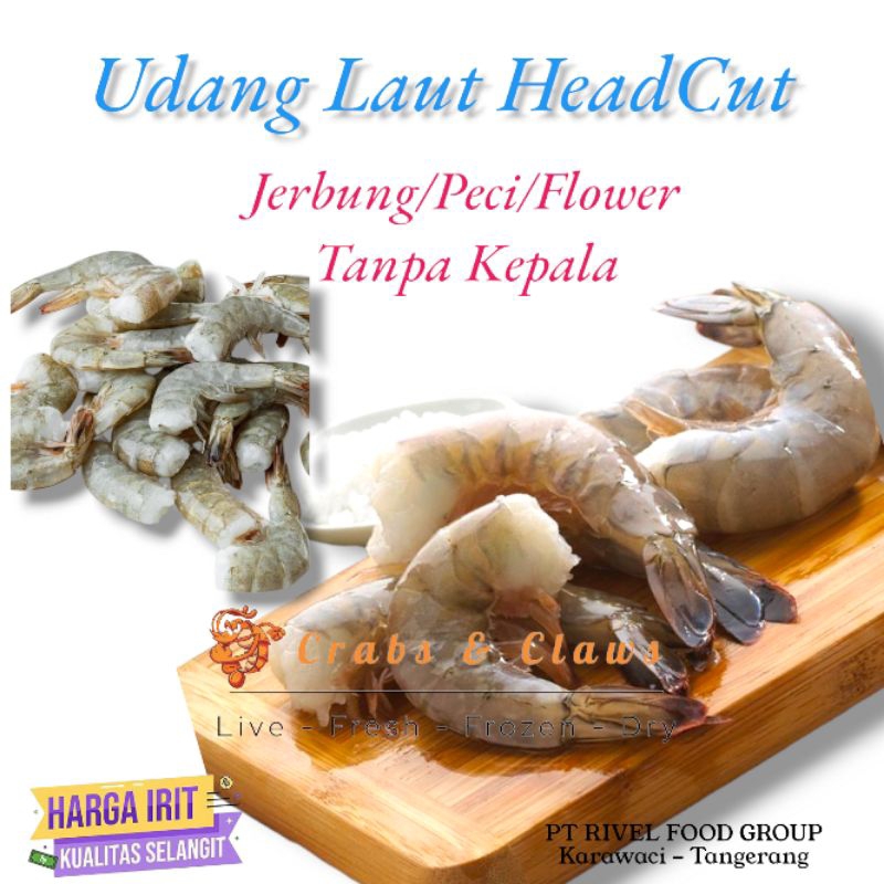 

Udang Laut Tanpa Kepala Besar AK 21-30 (headless shrimp) 1Kg