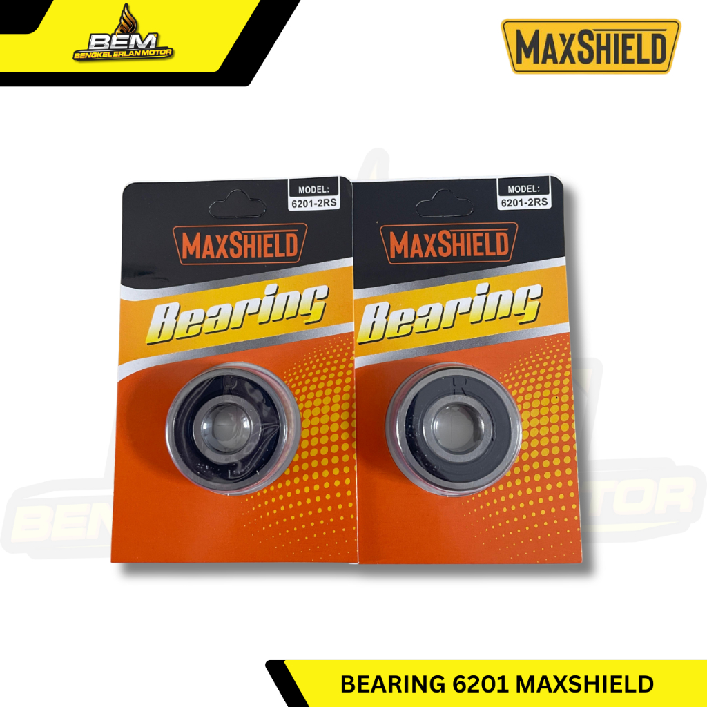 Laher Roda Depan 6201/ Bearing Roda Depan 6201 MAXSHIELD Universal Semua Motor