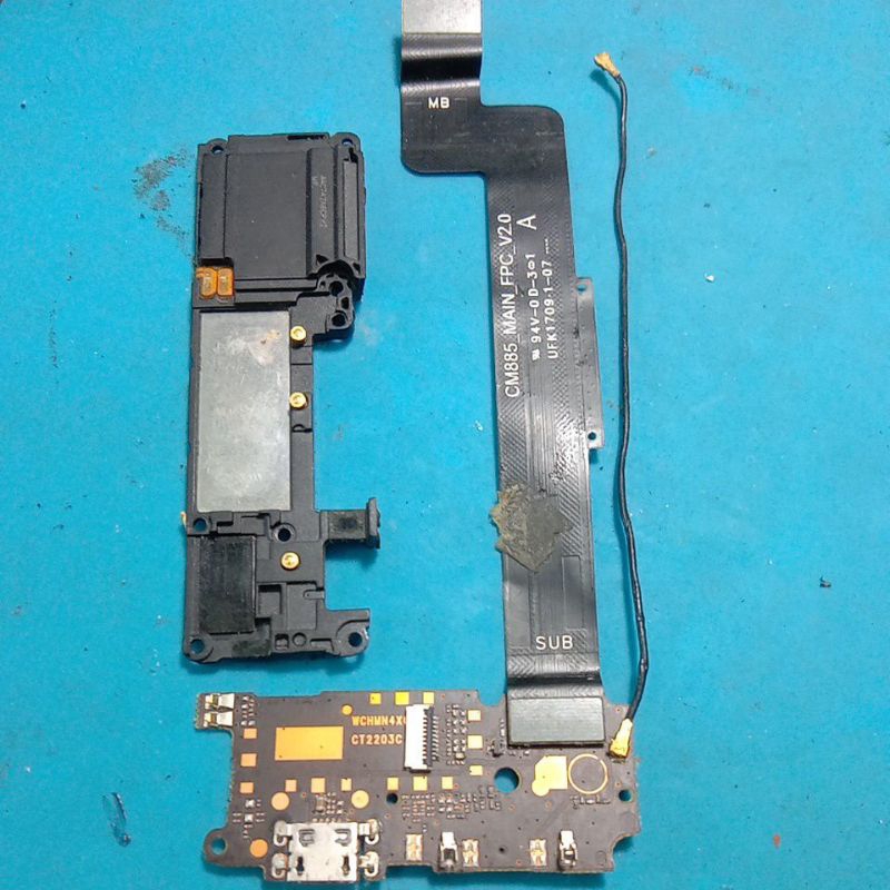 board cas redmi note 4X copotan