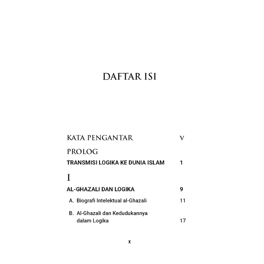Logika Al-Ghazali : Dari Yunani Menuju Qur'Ani - M. Syamil Basayif La - Anak Hebat Indonesia
