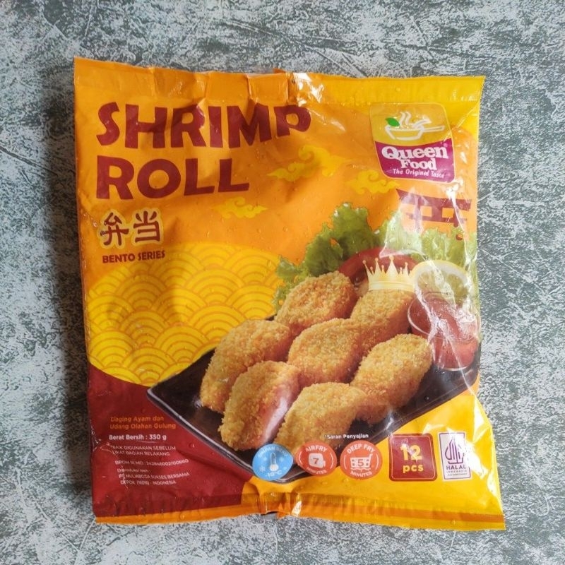 

QUEEN FOOD SHRIMP ROLL 350gr 12s